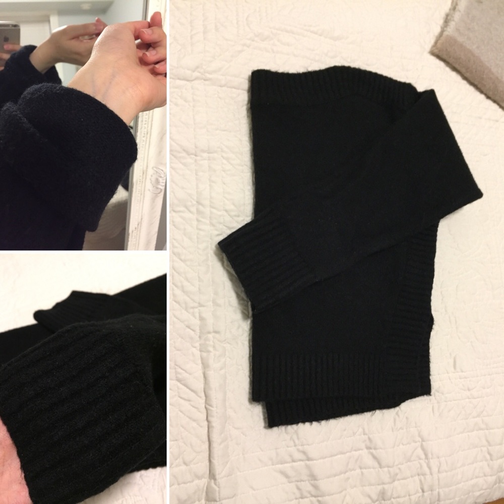 Off shoulder sweater